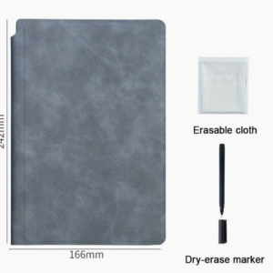 A5 Whiteboard with Pen and Erasable Cloth